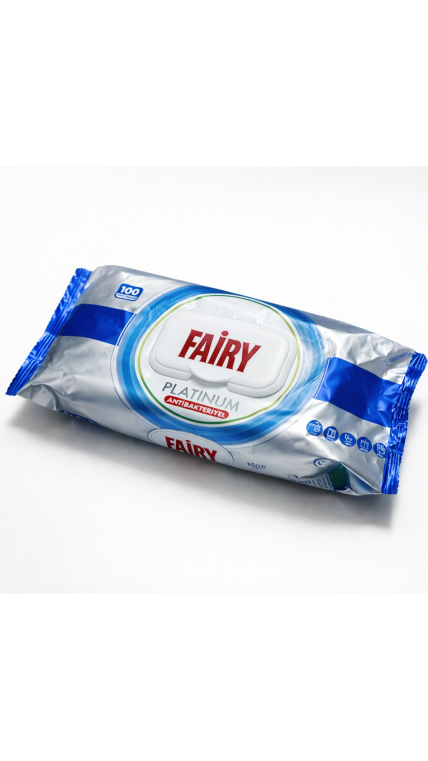 Fairy Ptatinum drėgnos  servetėlės 1