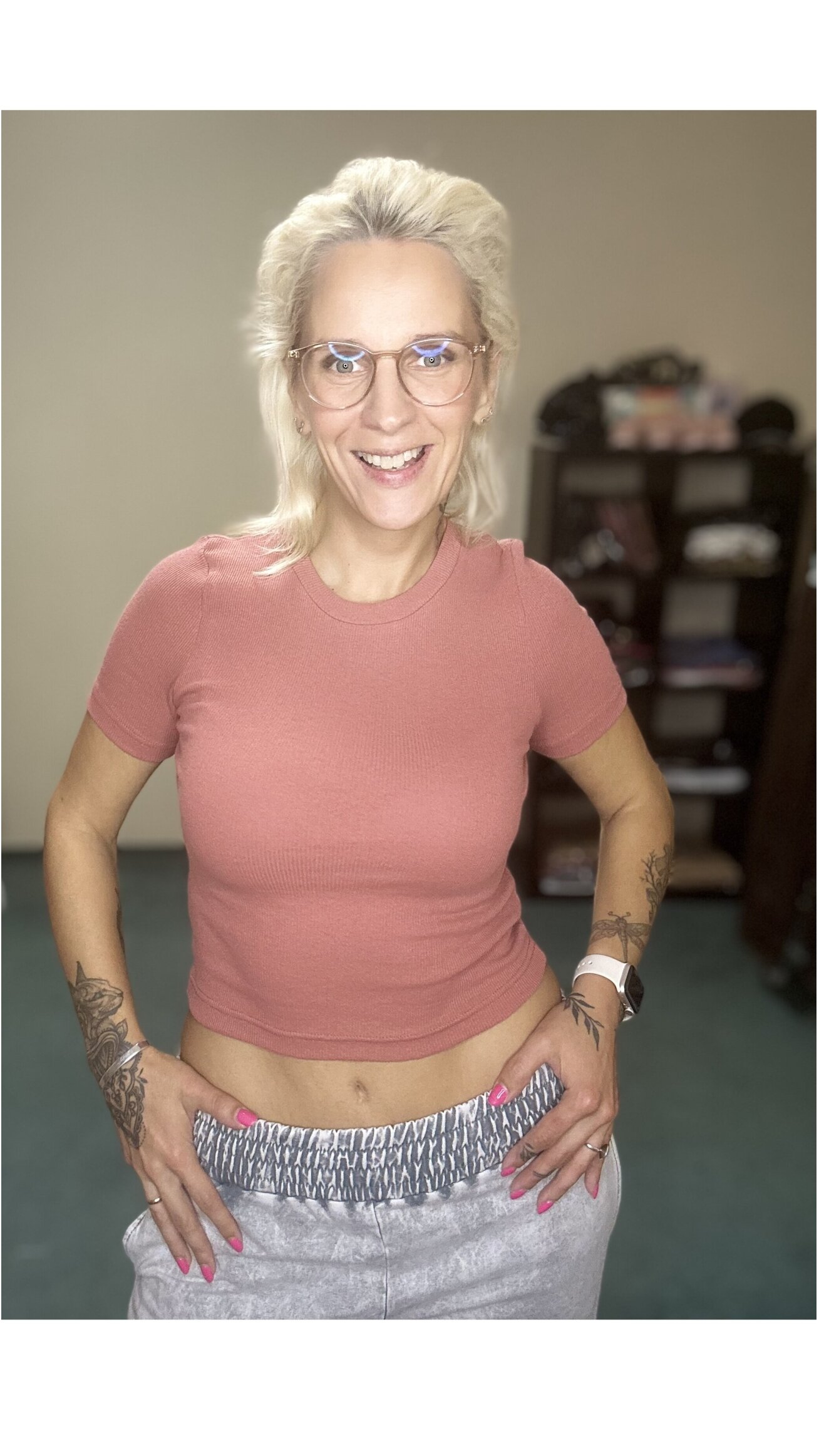 PALAIDINĖ ,,CROP TOP DUSTY PINK “ PALAIDINĖ ,,CROP TOP DUSTY PINK “